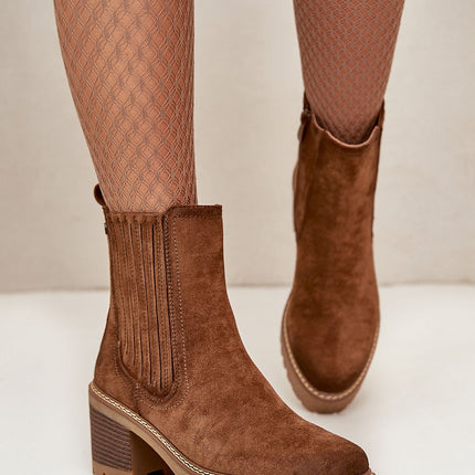  Heel boots model 199300 Step in style 