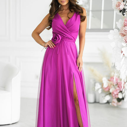  Long dress model 199325 Bicotone 