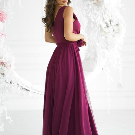  Long dress model 199327 Bicotone 