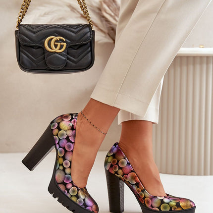  Block heel pumps model 199812 Step in style 
