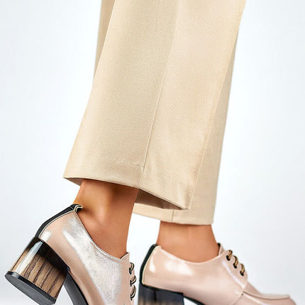  Heeled low shoes model 200448 PRIMO 