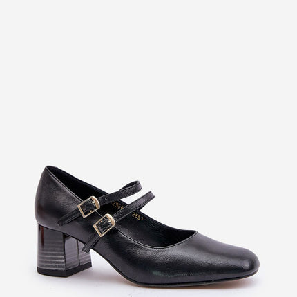  Block heel pumps model 201324 Step in style 