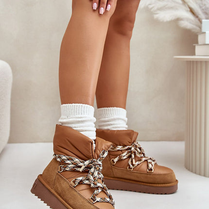  Snow boots model 202208 Step in style 