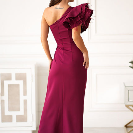  Long dress model 202380 Bicotone 