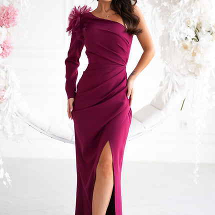  Long dress model 203646 Bicotone 