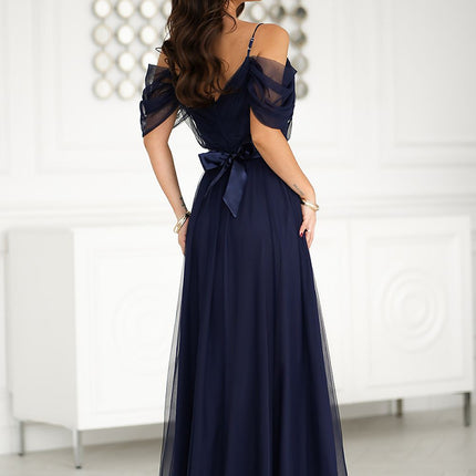  Long dress model 203757 Bicotone 