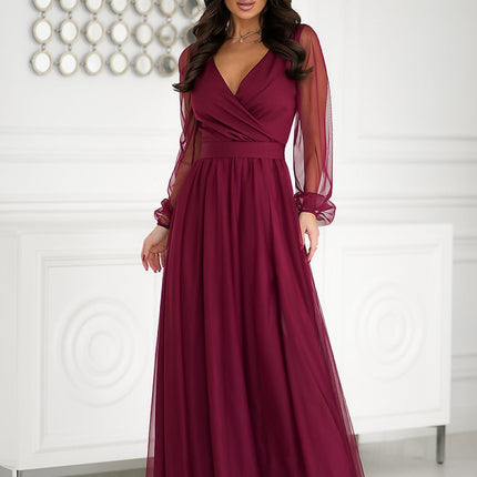  Long dress model 203762 Bicotone 