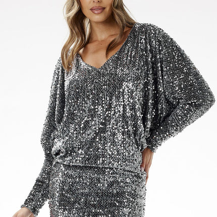  Evening dress model 204249 awama 