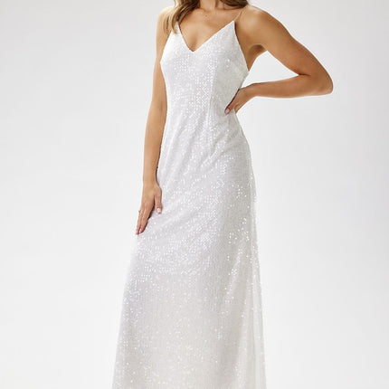  Long dress model 204259 awama 