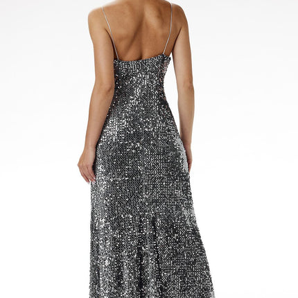  Long dress model 204260 awama 