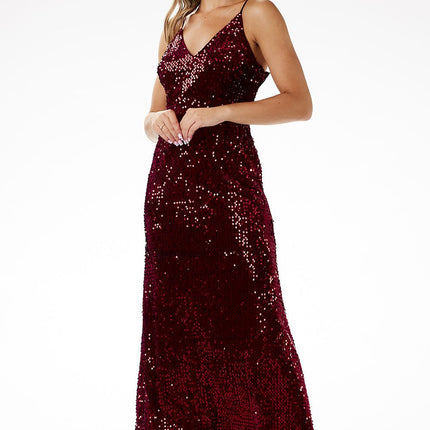  Long dress model 204261 awama 