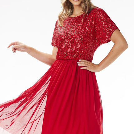  Evening dress model 204286 awama 