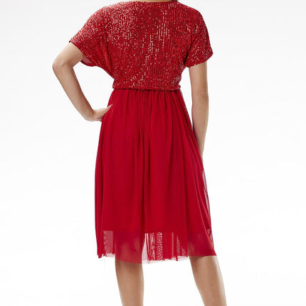  Evening dress model 204286 awama 