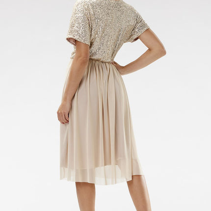  Evening dress model 204290 awama 