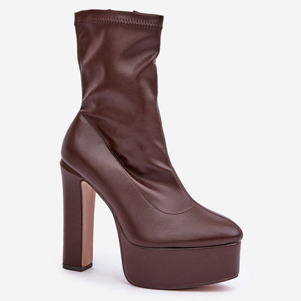  Heel boots model 204696 Step in style 