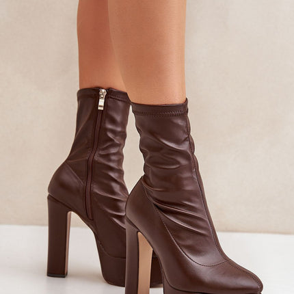  Heel boots model 204696 Step in style 