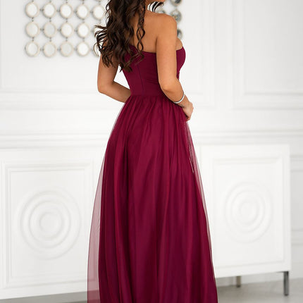 Long dress model 204862 Bicotone 