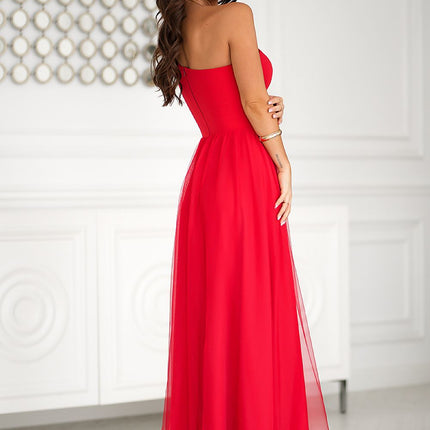  Long dress model 204863 Bicotone 