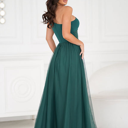  Long dress model 208533 Bicotone 