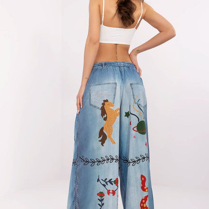  Women trousers model 210029 Italy Moda 