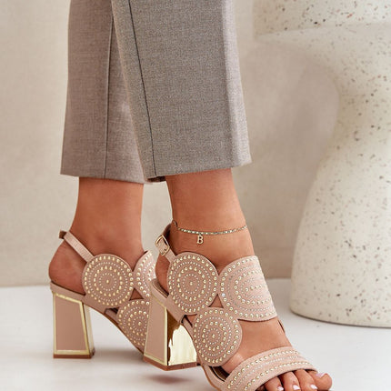  Heel sandals model 210709 Step in style 