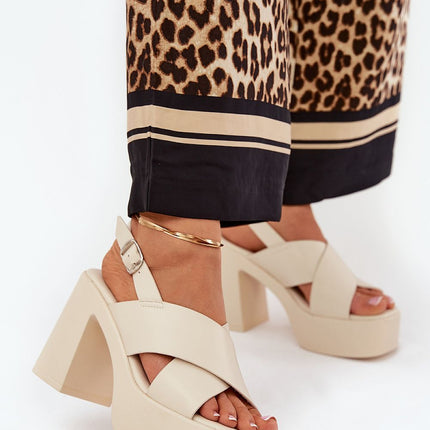  Heel sandals model 210800 Step in style 