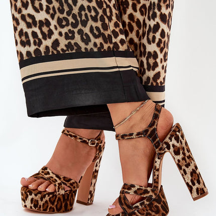  Heel sandals model 210804 Step in style 