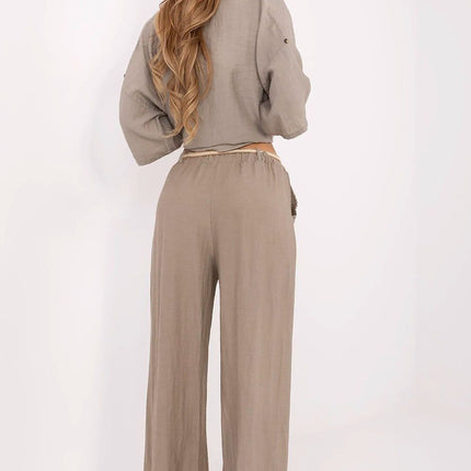 Women trousers model 214060 Italy Moda 