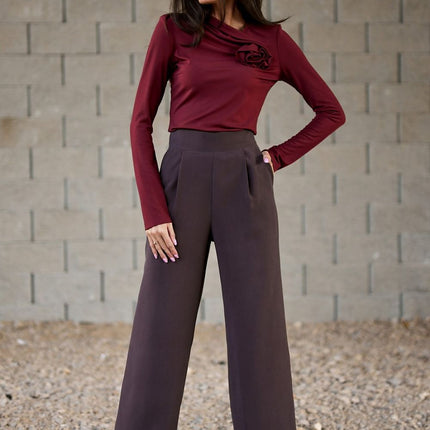  Women trousers model 216487 Roco Fashion 