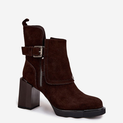  Heel boots model 217806 Step in style 