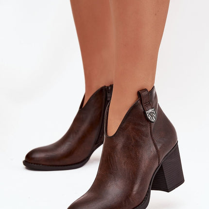  Heel boots model 218061 Step in style 