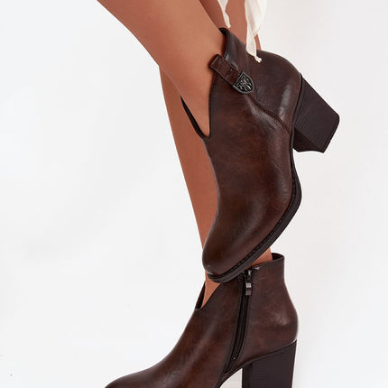  Heel boots model 218061 Step in style 