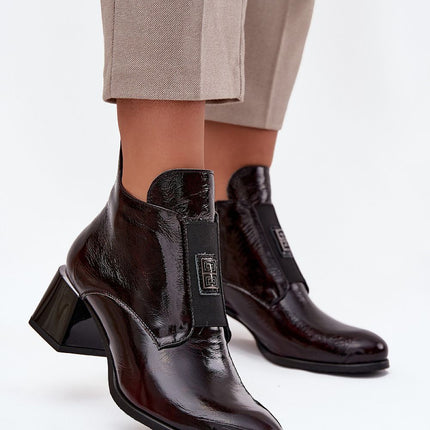  Heel boots model 218066 Step in style 