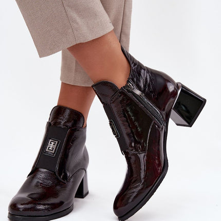  Heel boots model 218066 Step in style 
