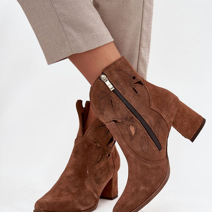  Heel boots model 219132 Step in style 