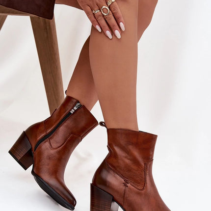  Heel boots model 219592 Step in style 