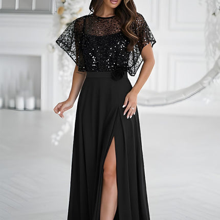  Long dress model 219685 Bicotone 