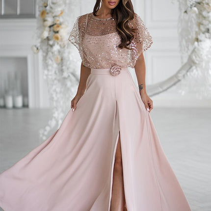  Long dress model 219689 Bicotone 