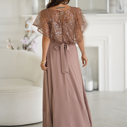  Long dress model 219691 Bicotone 