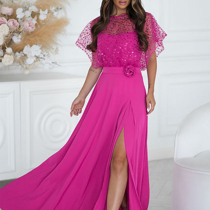  Long dress model 219692 Bicotone 