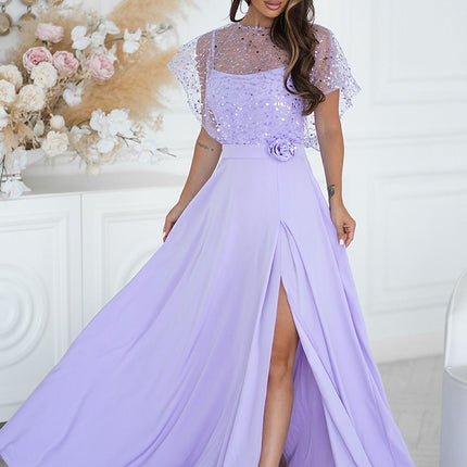  Long dress model 219693 Bicotone 