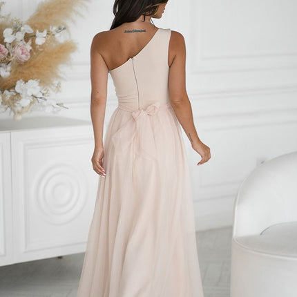  Long dress model 220091 Bicotone 