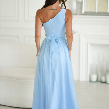  Long dress model 220092 Bicotone 