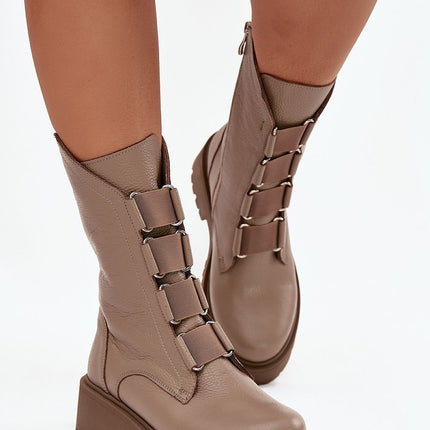  Platform boots model 222965 Step in style 