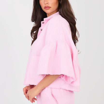  Denim jacket model 223631 Rue Paris 