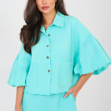  Denim jacket model 223630 Rue Paris 