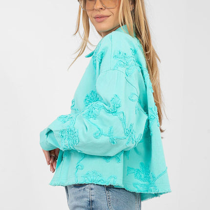  Denim jacket model 223790 Rue Paris 