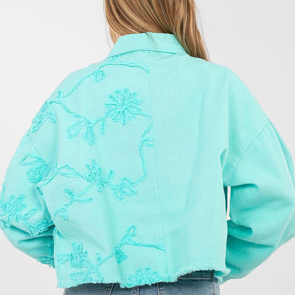  Denim jacket model 223790 Rue Paris 