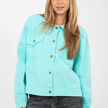  Denim jacket model 223815 Rue Paris 