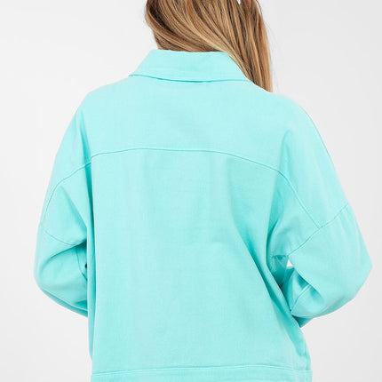  Denim jacket model 223815 Rue Paris 